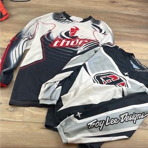 Lot of moto jerseys